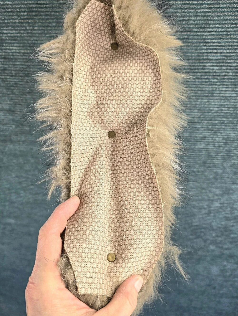 Faux Fur Y2K Style Faux Leather Belt For Cosplay, Festivals, Fun! NWOT